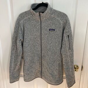 Patagonia Heather Gray Fleece Jacket